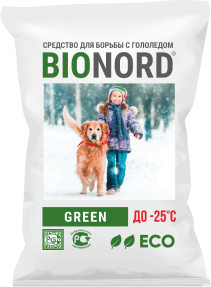 Противогололедный материал BIONORD GREEN (23 кг)